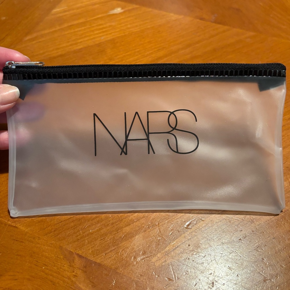 NARS Transparent Makeup Bag